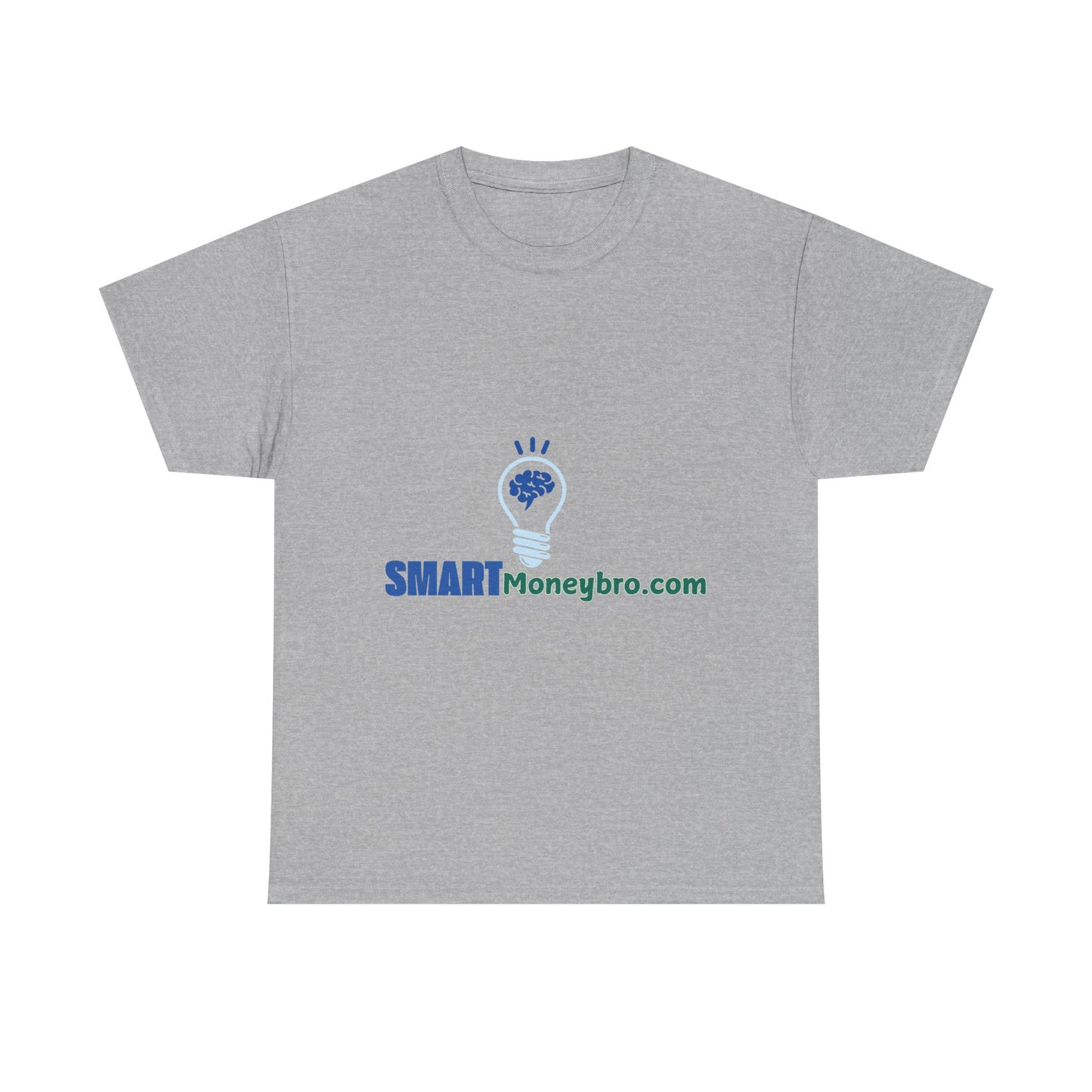 SMB Light Bulb Unisex Heavy Cotton Tee - Minimalist Style