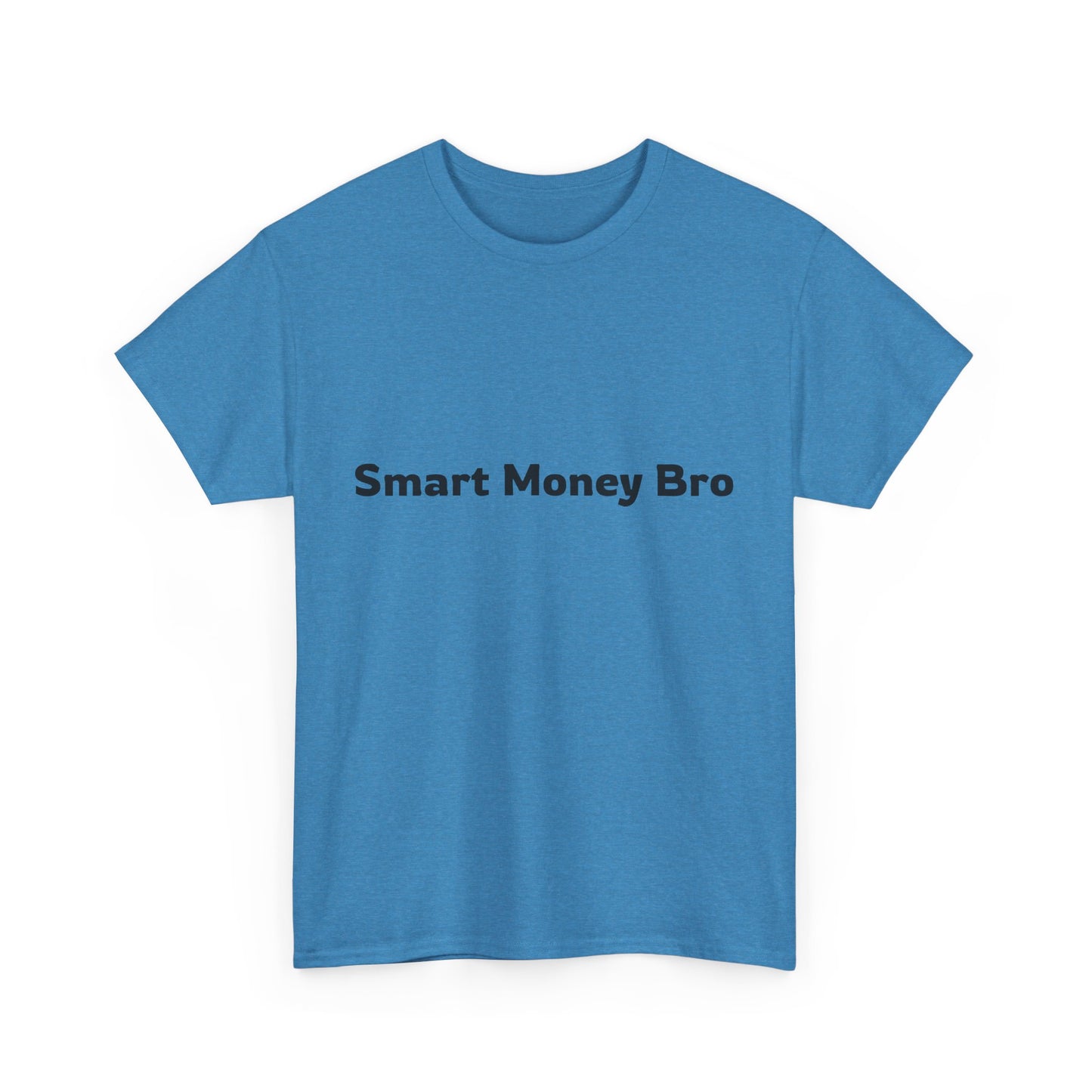 Smart Money Bro Unisex Heavy Cotton Tee - Minimalist Style