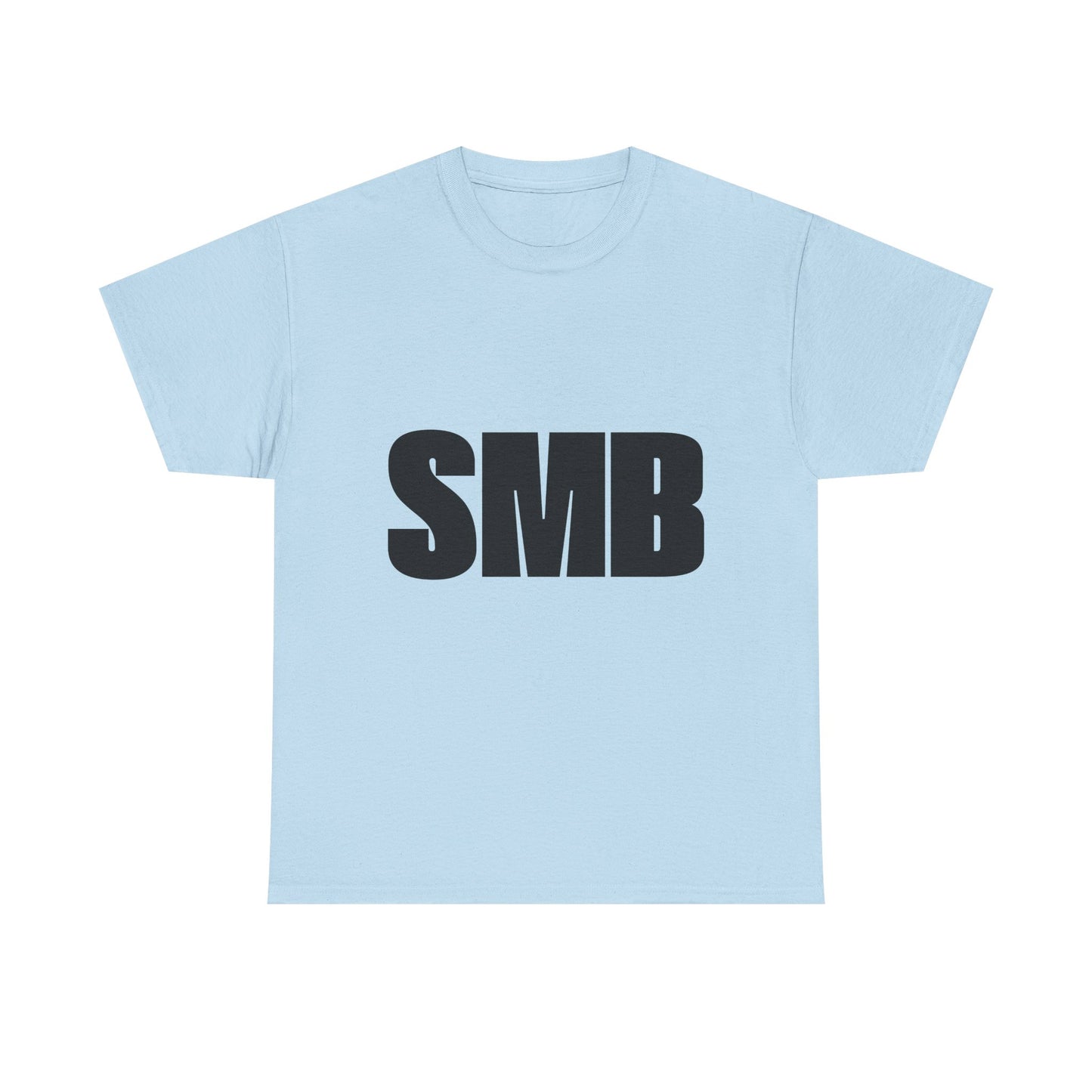 SMB Unisex Heavy Cotton Tee - Minimalist Style