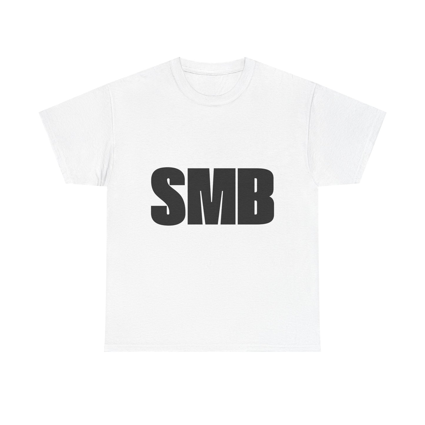 SMB Unisex Heavy Cotton Tee - Minimalist Style