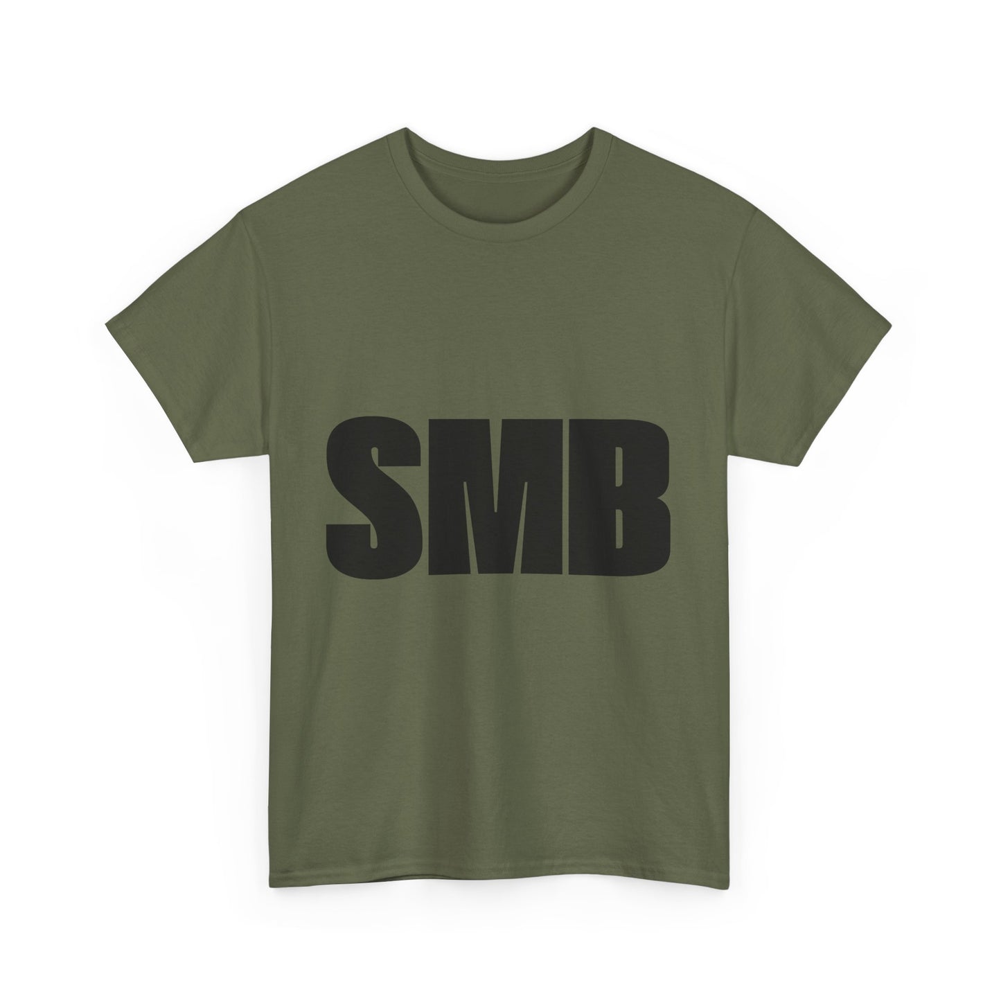 SMB Unisex Heavy Cotton Tee - Minimalist Style