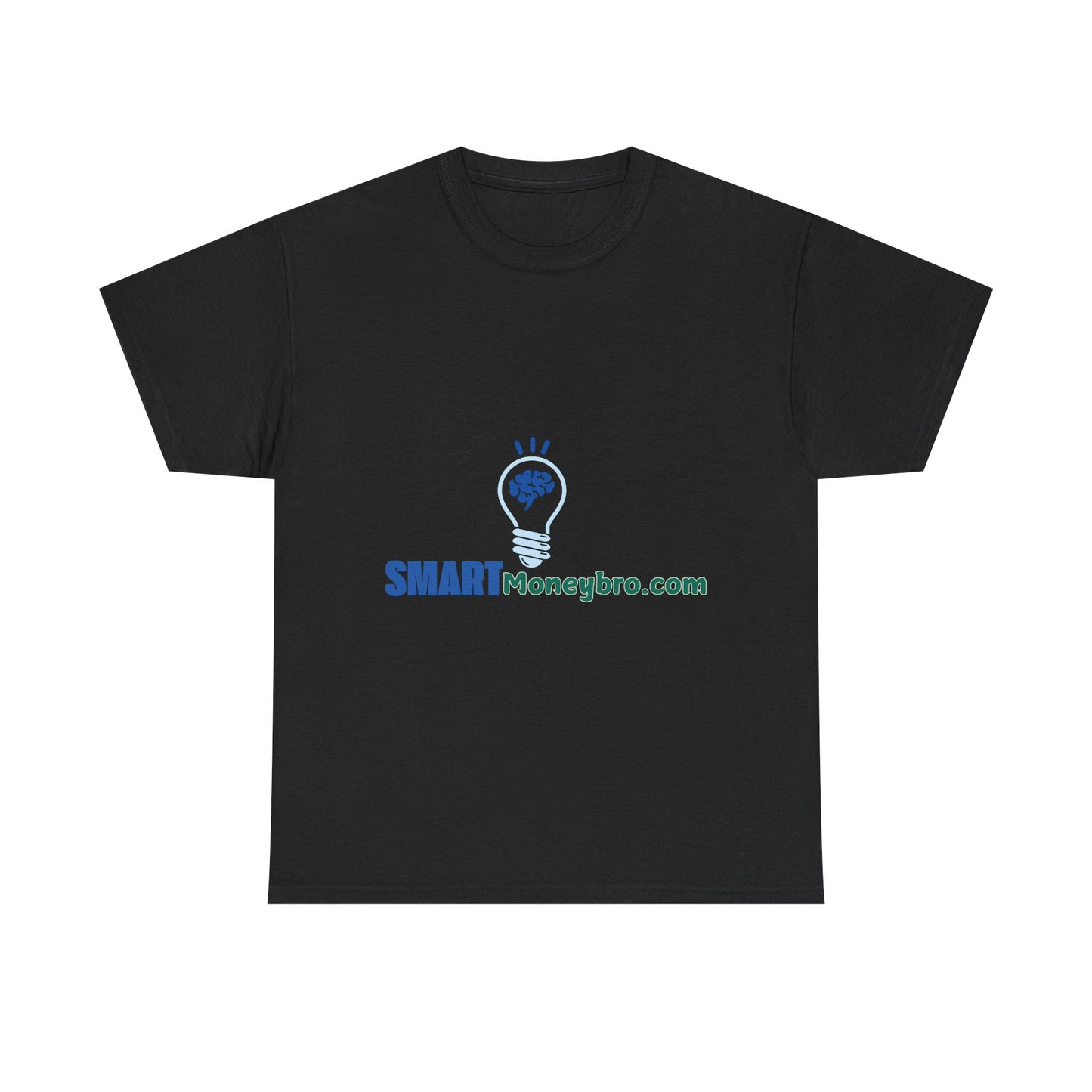 SMB Light Bulb Unisex Heavy Cotton Tee - Minimalist Style