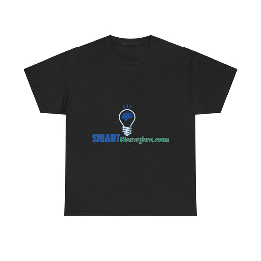 SMB Light Bulb Unisex Heavy Cotton Tee - Minimalist Style