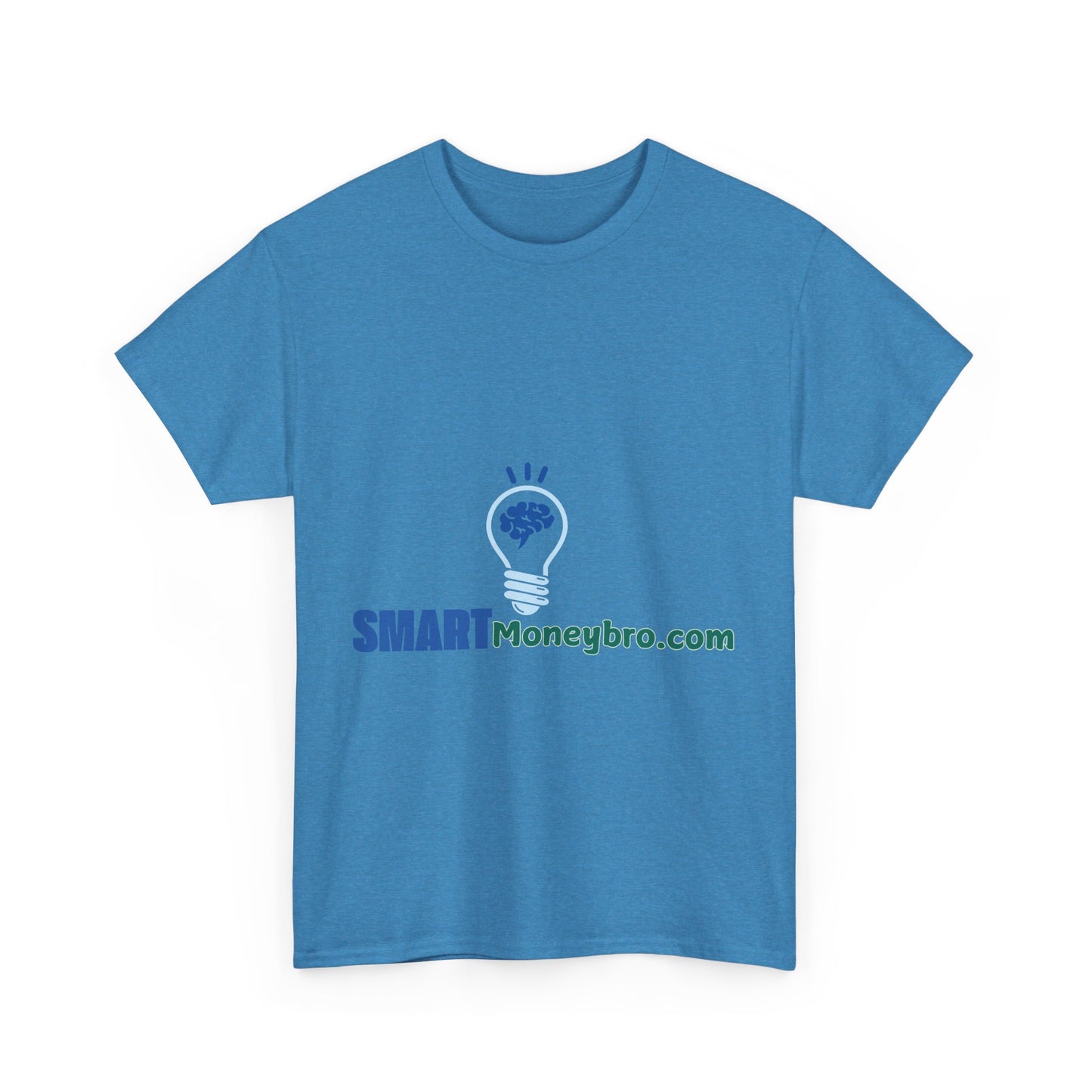 SMB Light Bulb Unisex Heavy Cotton Tee - Minimalist Style