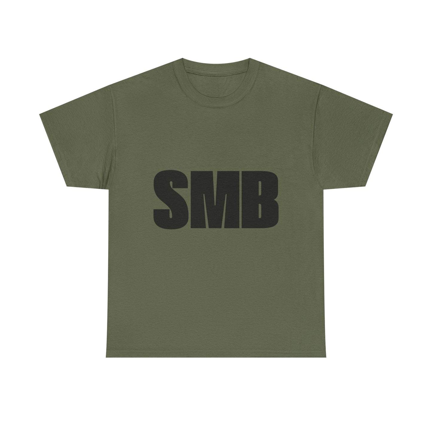 SMB Unisex Heavy Cotton Tee - Minimalist Style