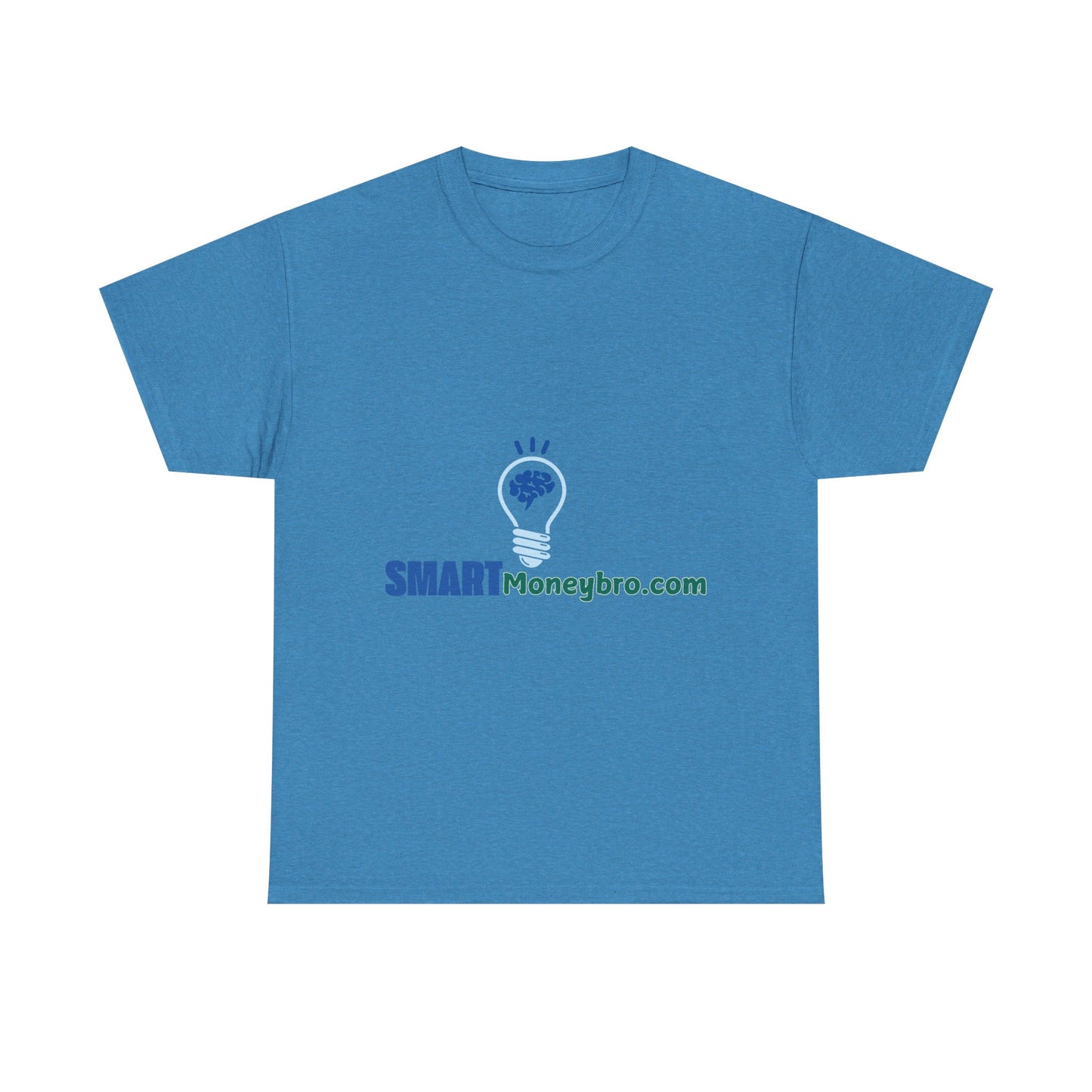 SMB Light Bulb Unisex Heavy Cotton Tee - Minimalist Style