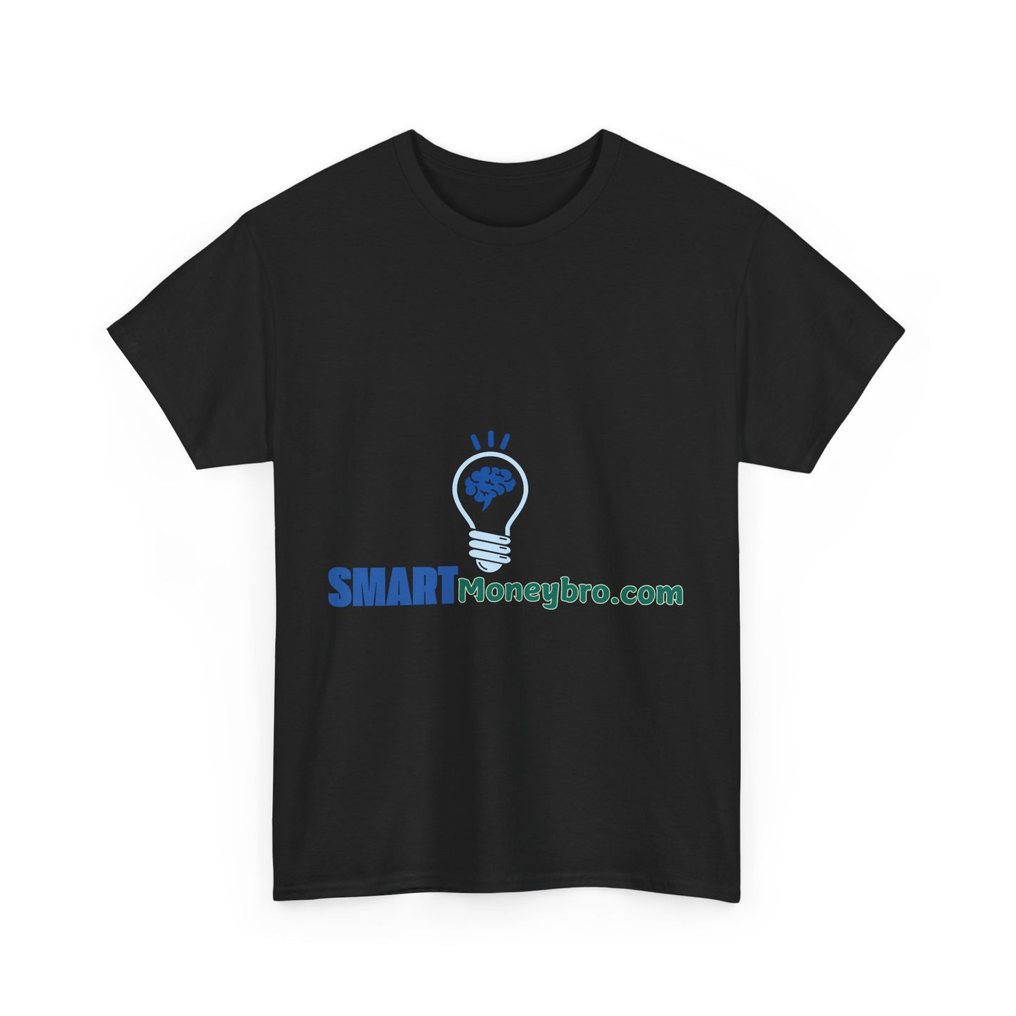 SMB Light Bulb Unisex Heavy Cotton Tee - Minimalist Style