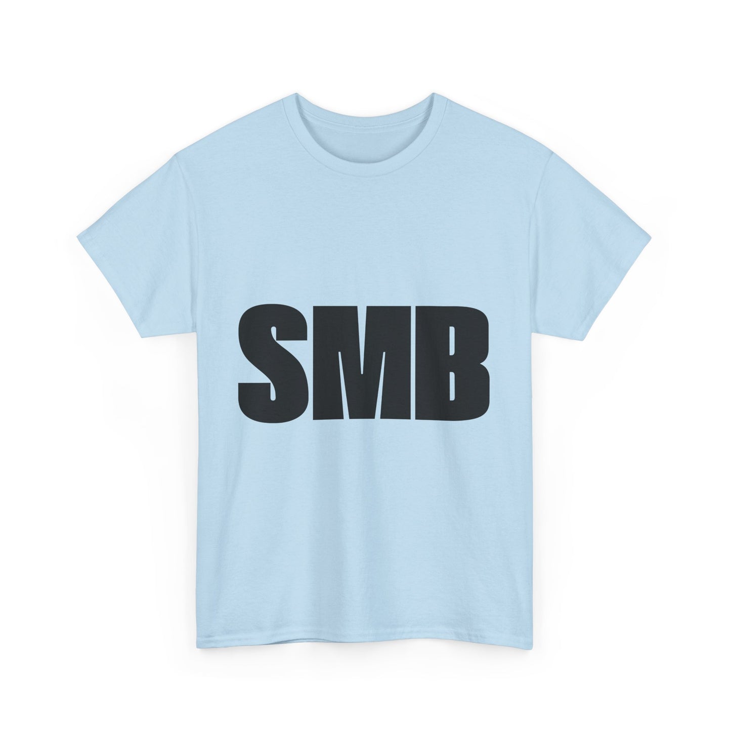 SMB Unisex Heavy Cotton Tee - Minimalist Style