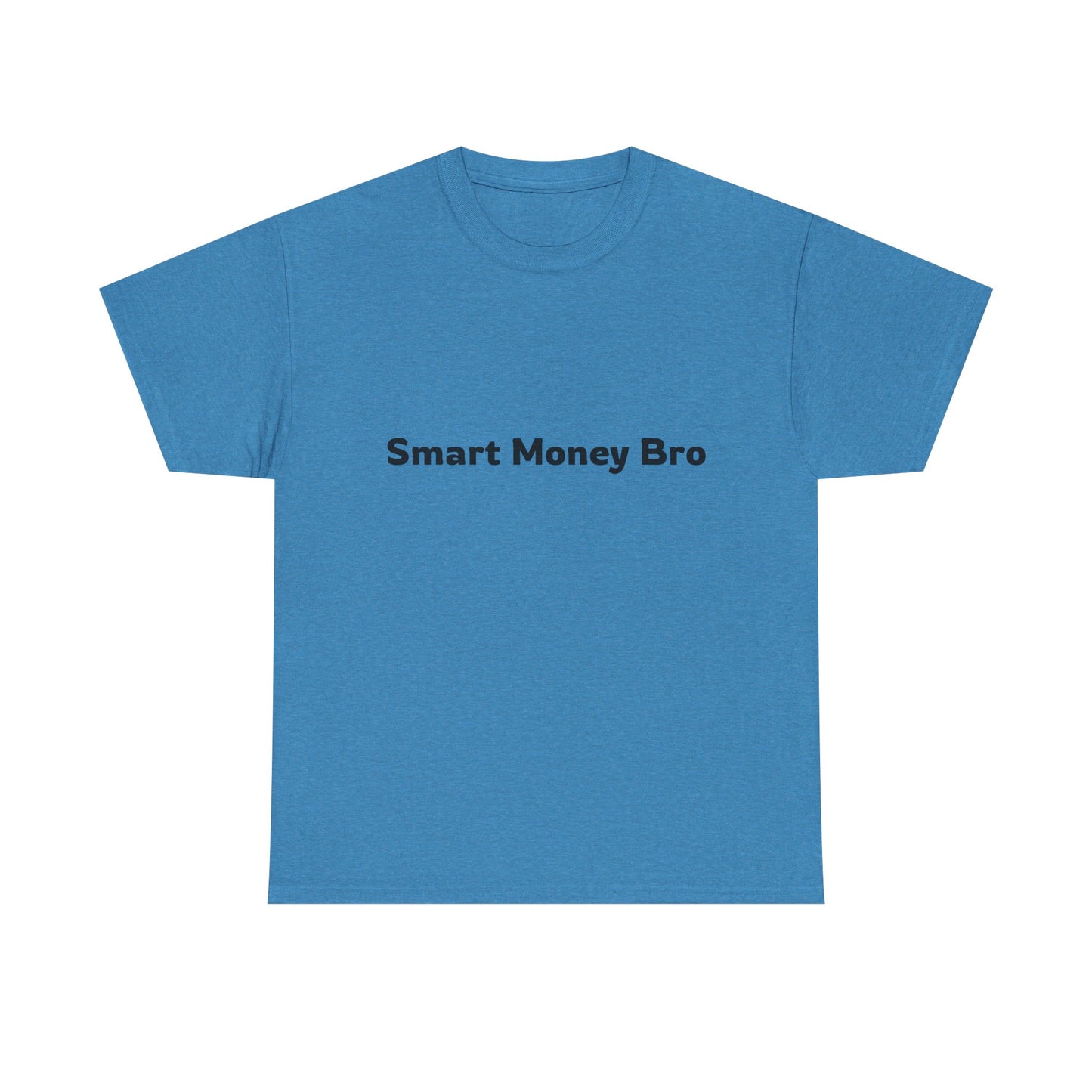 Smart Money Bro Unisex Heavy Cotton Tee - Minimalist Style