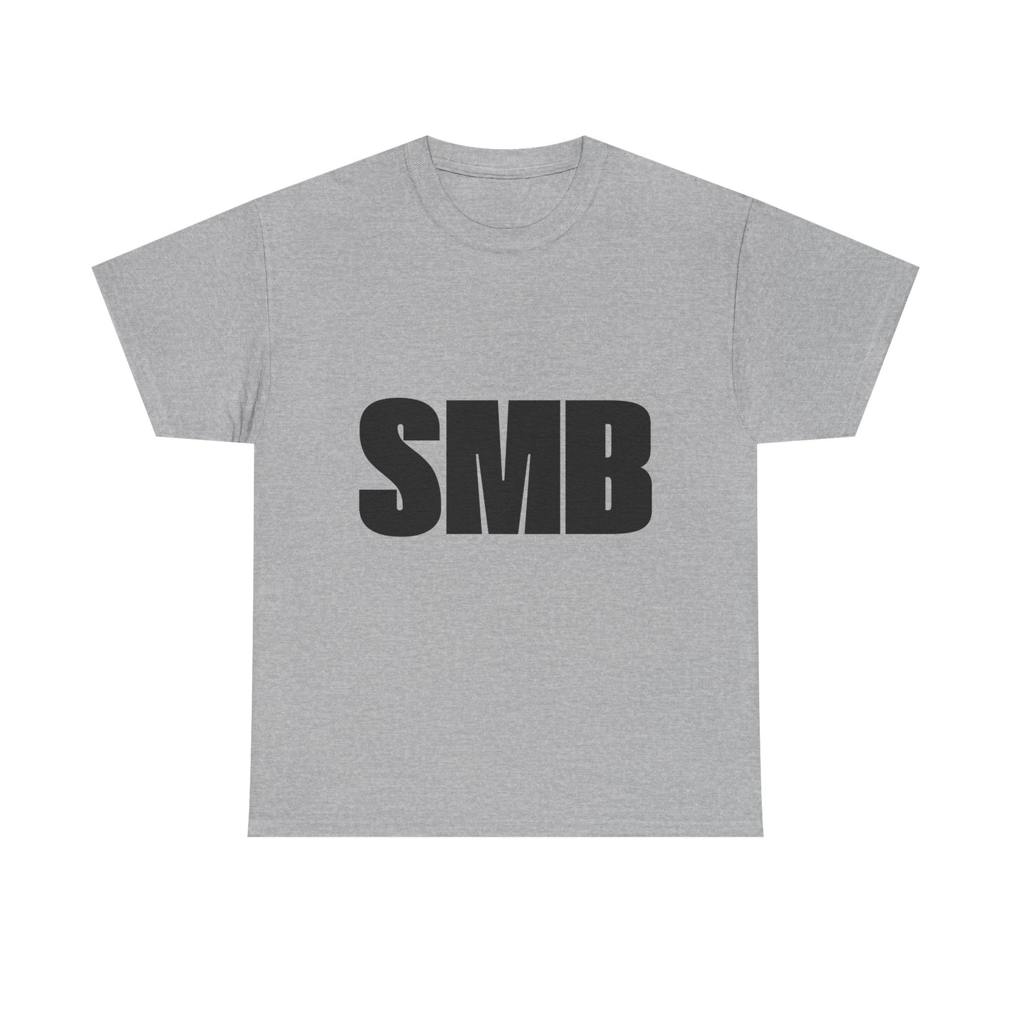 SMB Unisex Heavy Cotton Tee - Minimalist Style