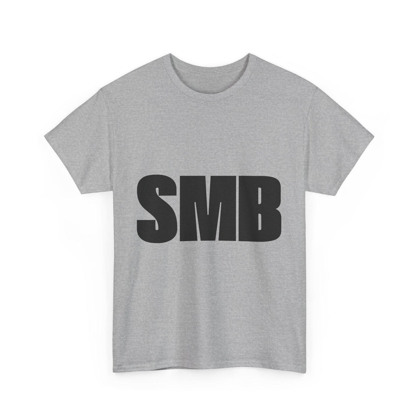 SMB Unisex Heavy Cotton Tee - Minimalist Style