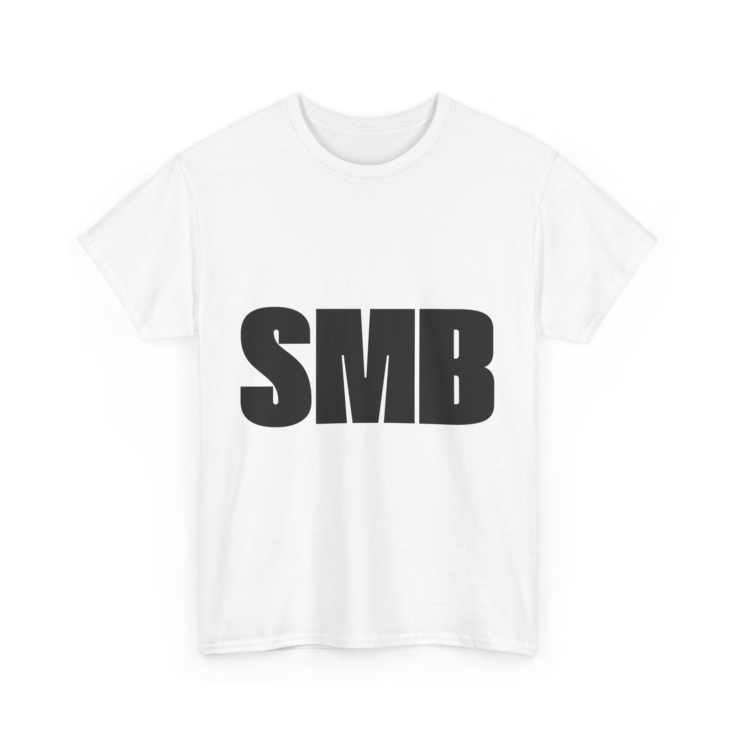 SMB Unisex Heavy Cotton Tee - Minimalist Style